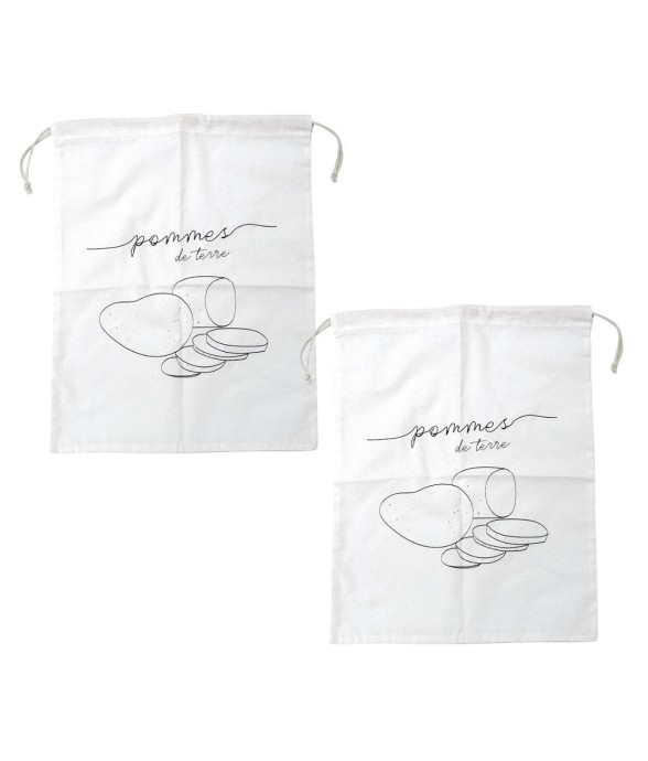 Lot de 2 sacs à légumes...
