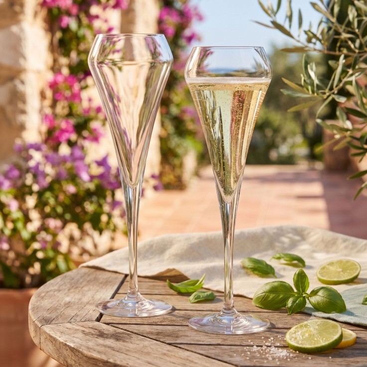 6 flûtes à Champagne Open'Up