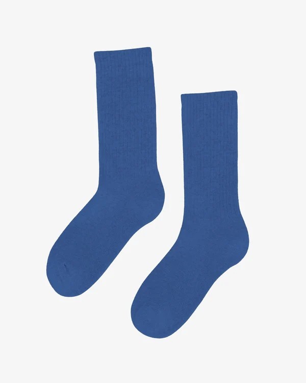 Chaussettes Active Petrol Blue Coton Bio