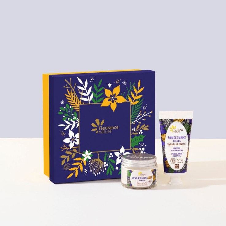 Coffret beauté Bio Karité visage et mains