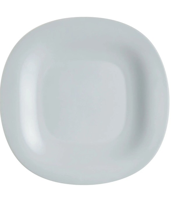 6 assiettes grises 29.1x27...