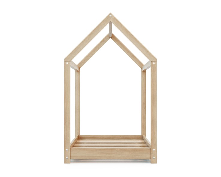Lit Cabane enfant en bois 70 x 140 cm