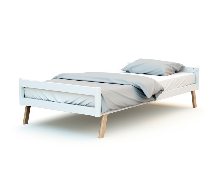Lit cabane bébé évolutif en bois CONFORT 70 x 140 cm