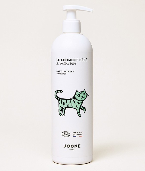 Le liniment bébé à l'huile...