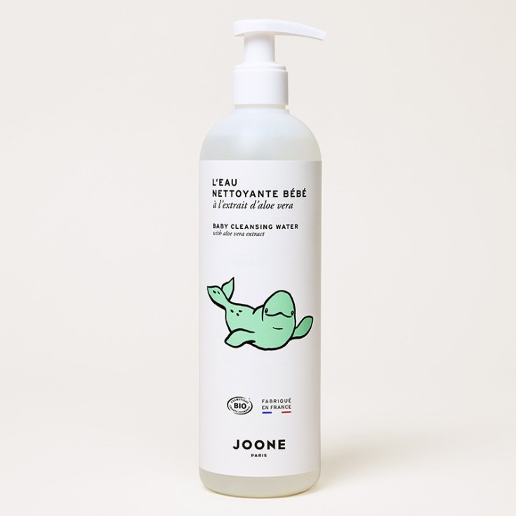 L'eau nettoyante bébé à l'extrait d'aloe vera - 400 ml Bio