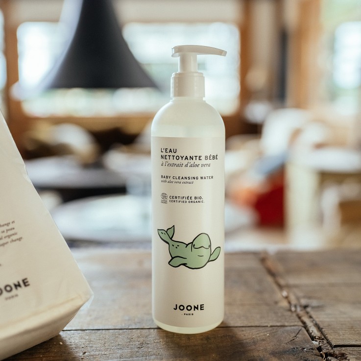 L'eau nettoyante bébé à l'extrait d'aloe vera - 400 ml Bio