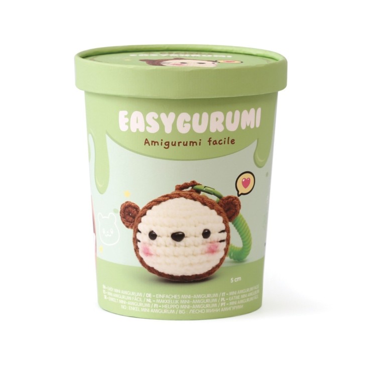 Kit EasyGurumi porte clés – Amigurumi facile "Ourson"