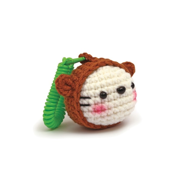 Kit EasyGurumi porte clés – Amigurumi facile "Ourson"