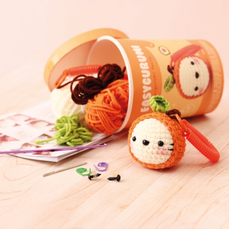 Kit EasyGurumi porte clés – Amigurumi facile "Clémentine"