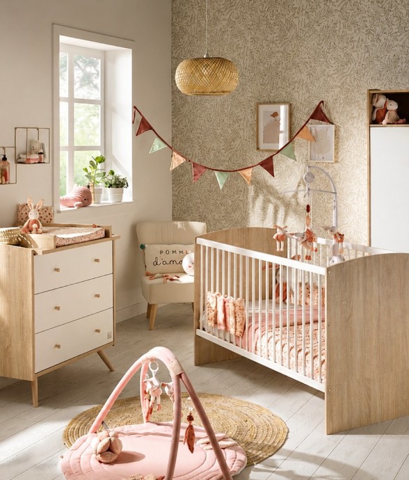 Chambre bébé trio: Lit bébé...
