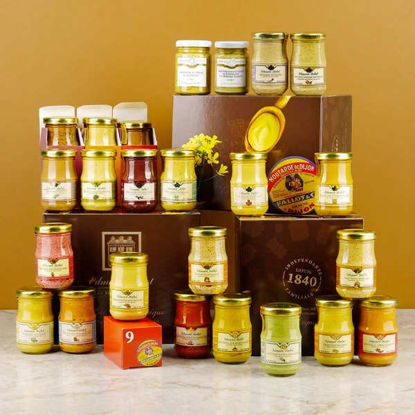 Calendrier de l'Avent 24 moutardes Maison Fallot - Le calendrier gourmand