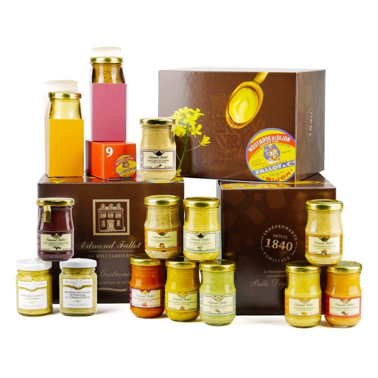Calendrier de l'Avent 24 moutardes Maison Fallot - Le calendrier gourmand