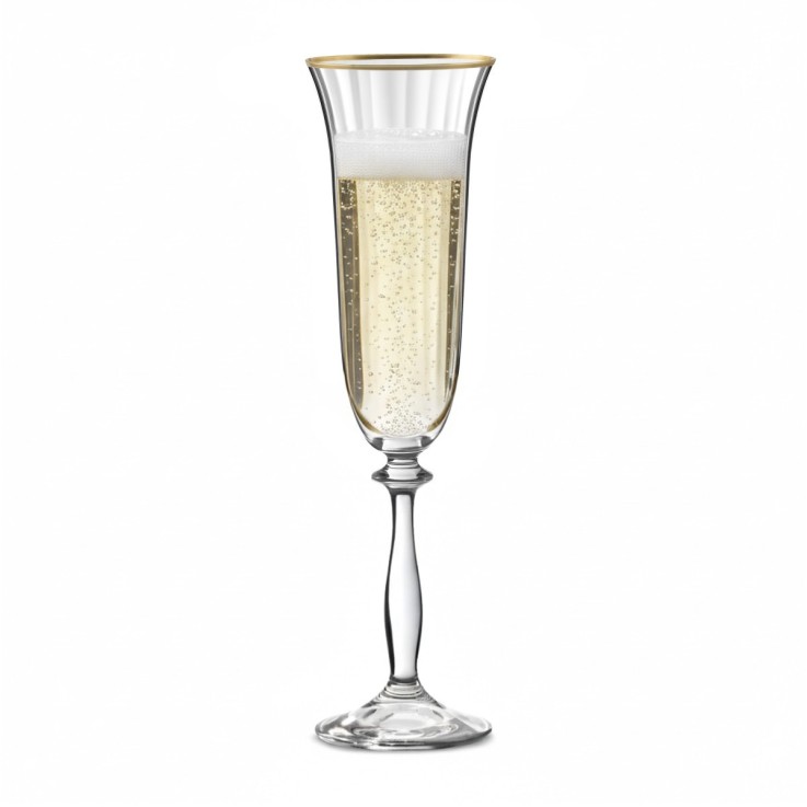 Lot de 6 flûtes à champagne 19 cl - Altesse