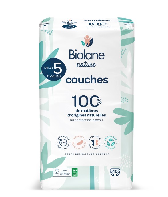 Couches taille 5 Biolane -...
