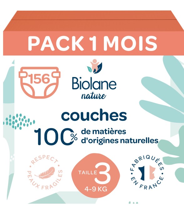 Pack 1 mois - couches...