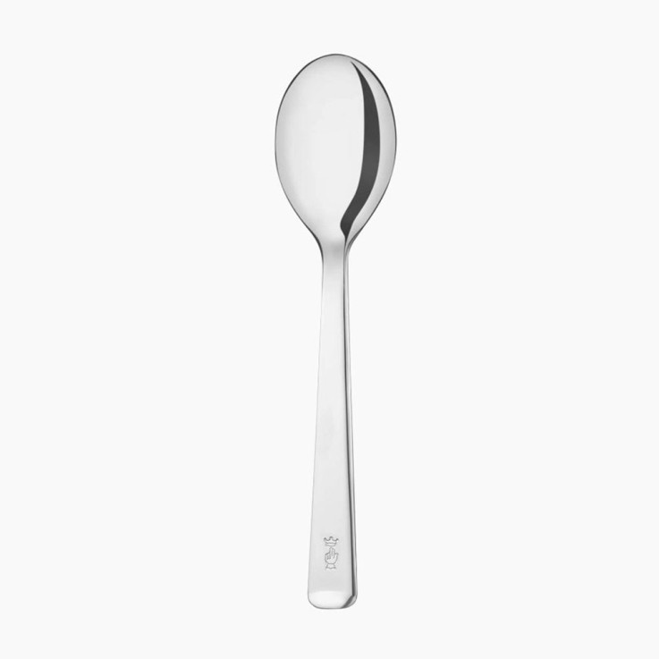 Boite de 4 cuillères à café Perpétue en acier inoxydable (inox)