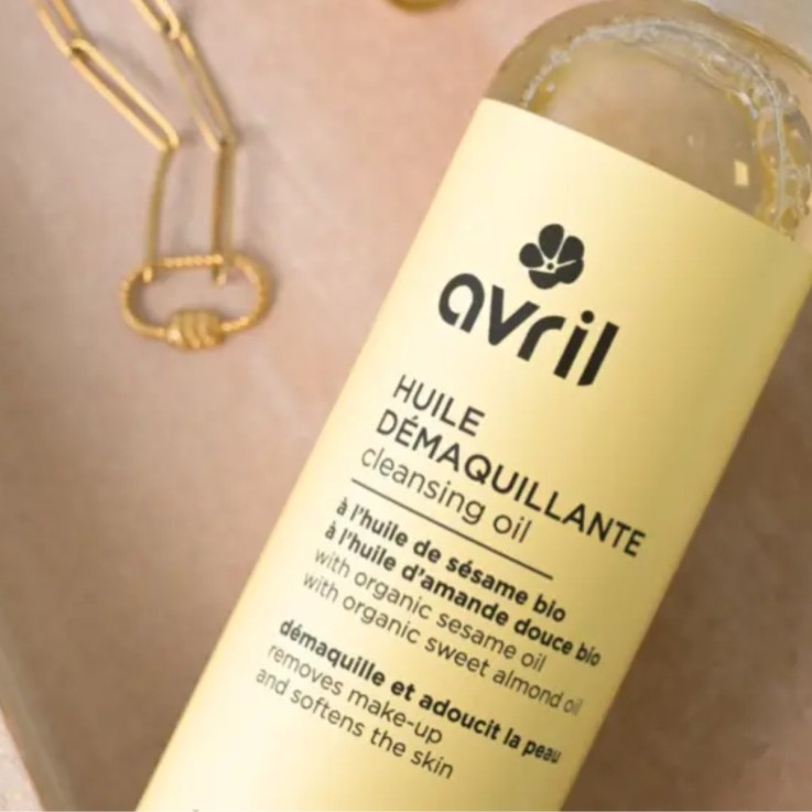 Huile démaquillante à l'huile de sésame (200ml) Bio