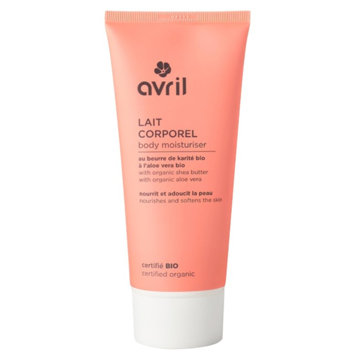 Lait corporel au beurre de karité & aloe vera (200ml) Bio