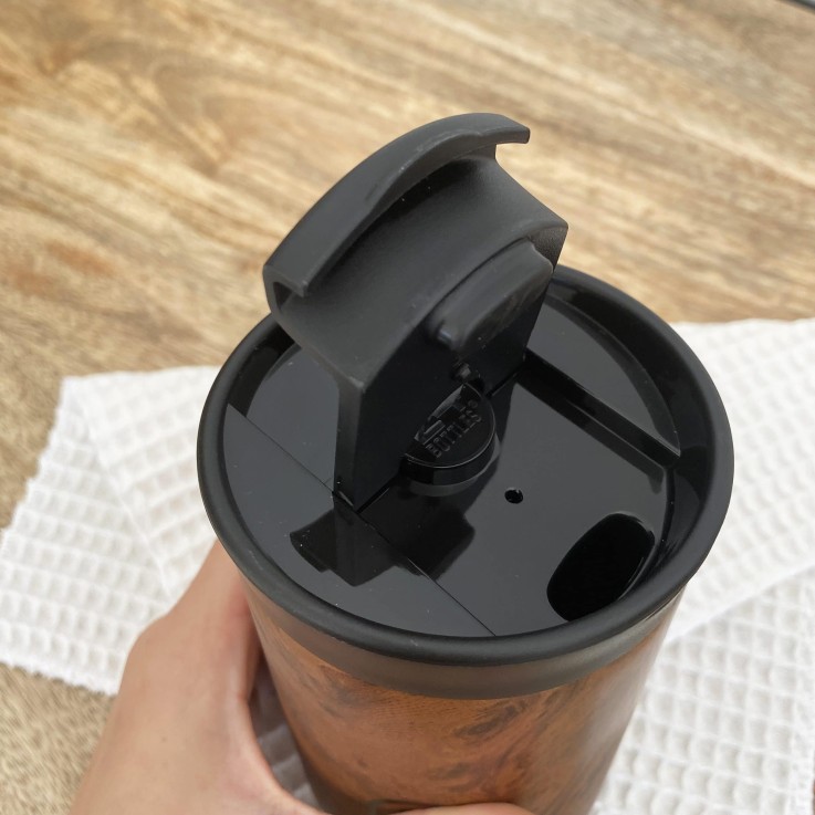 Mug TRAVEL TUMBLER isotherme 350 ml - Sequoia Wood | 24 Bottles