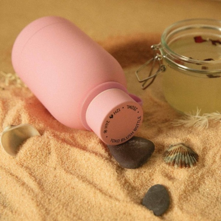 Bouteille isotherme Rose - 350 ml