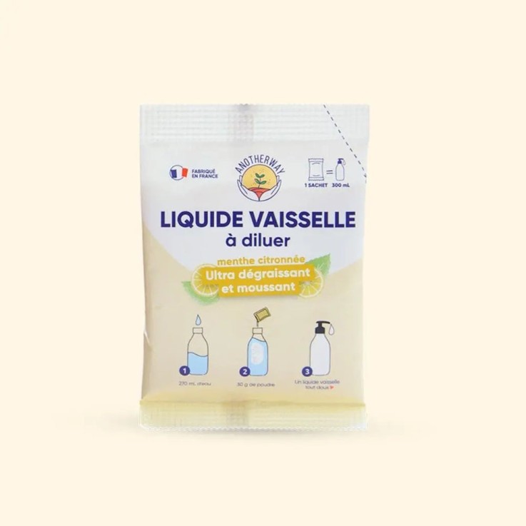 Liquide vaisselle à diluer ultra dégraissant - recharge