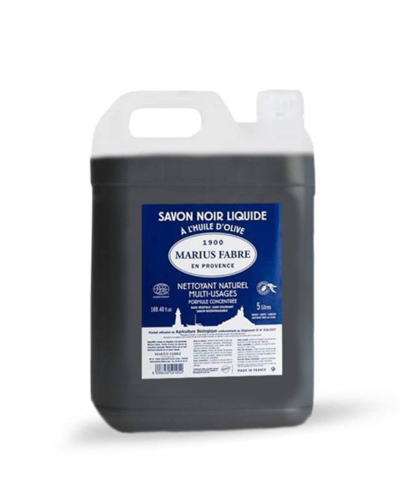 Savon noir liquide 5L