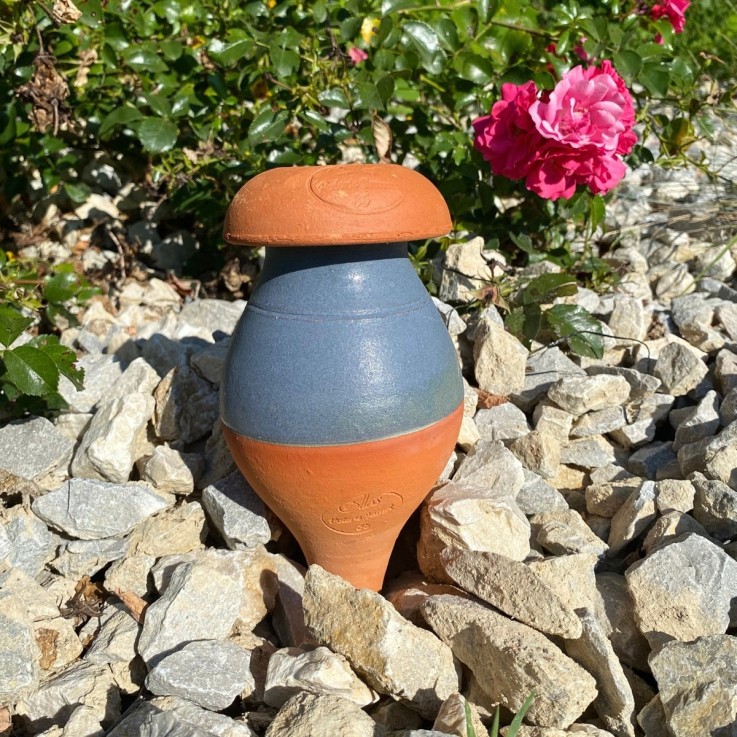 Ollas PIC à planter 0,5 L - Bleu émaillée
