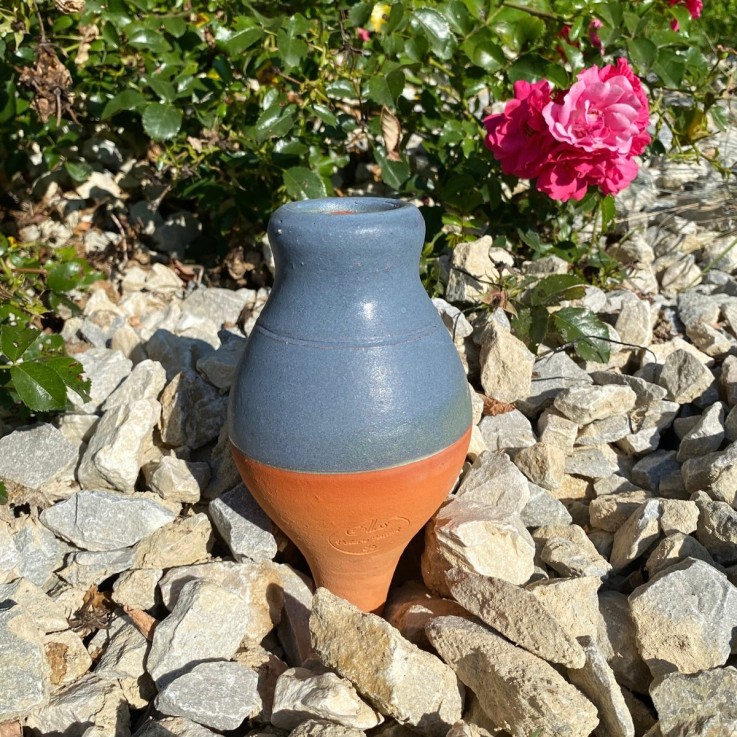 Ollas PIC à planter 0,5 L - Bleu émaillée