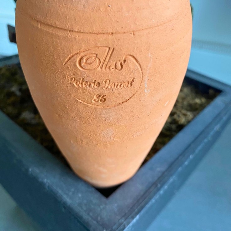 Ollas PIC à planter allongée 0,5 L - Terre brute