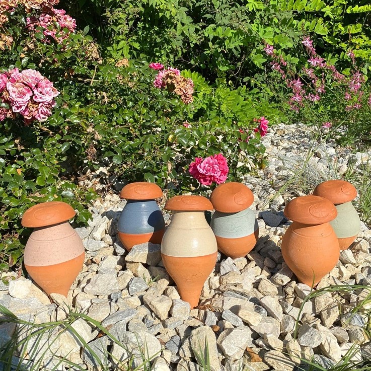Ollas PIC à planter 0,5 L - Crème émaillée