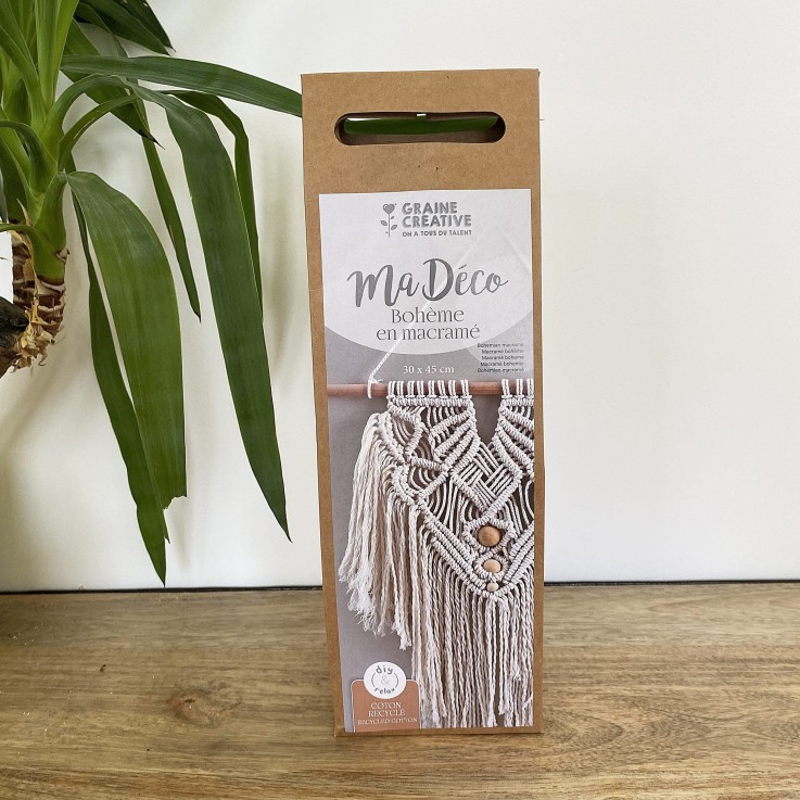 KIT MACRAME BOHEME ECRU
