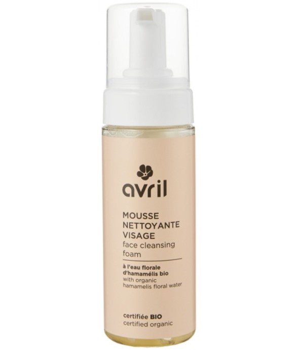 Mousse nettoyante visage à...