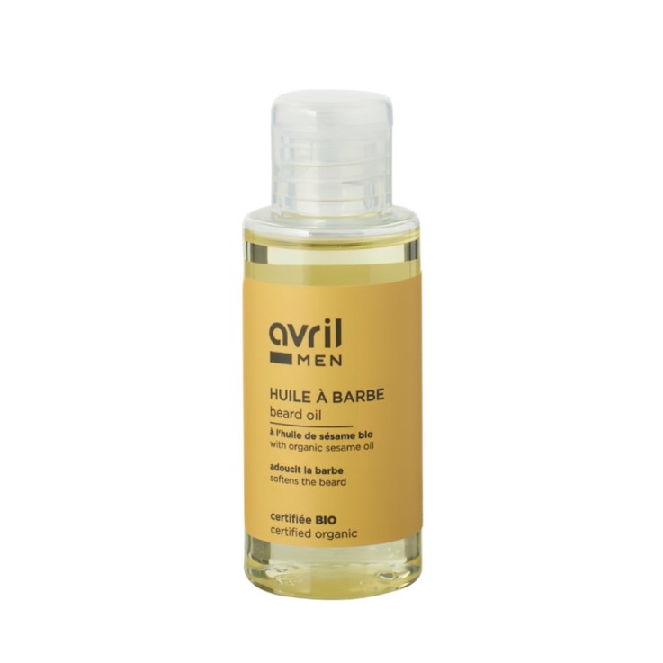 Huile à barbe à l'huile de sésame (50ml) Bio