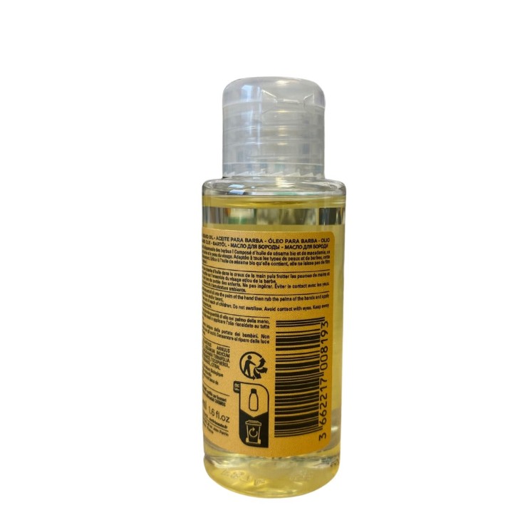 Huile à barbe à l'huile de sésame (50ml) Bio