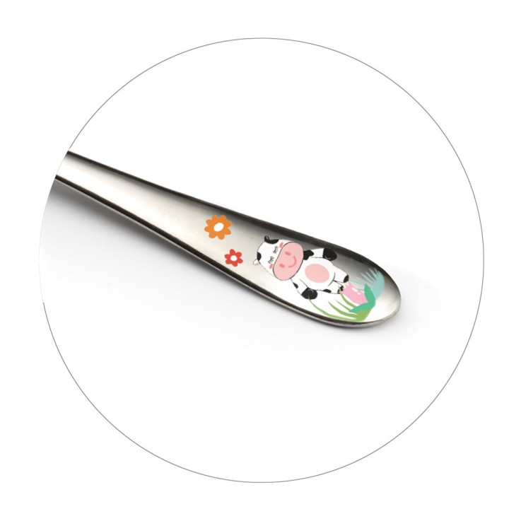 Service 3 couverts enfants en inox - Moona