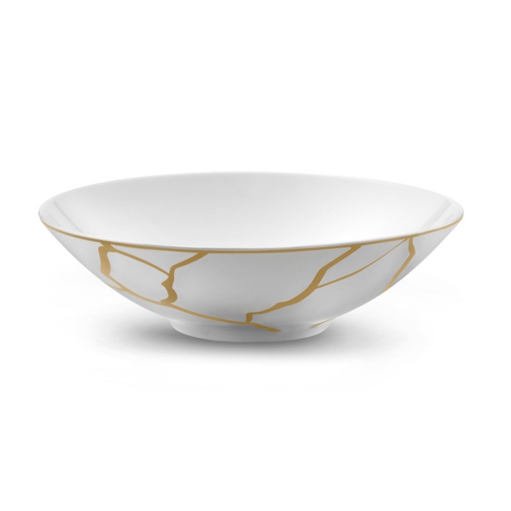 6 assiettes salade et pâtes - Yaka Inoki Or