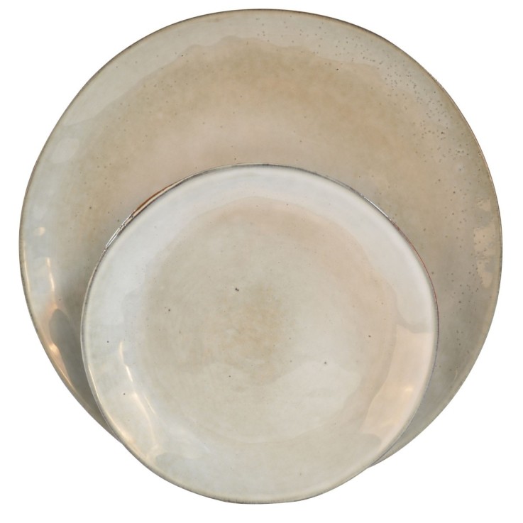 Assiette dessert 20 cm (lot de 6) - Nori Vert