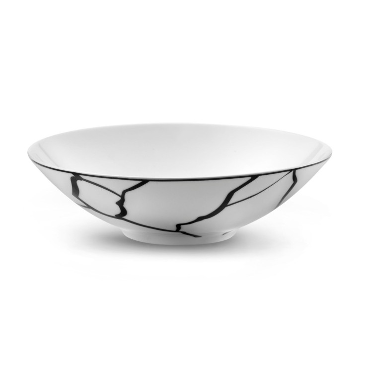 6 assiettes salade et pâtes - Yaka Inoki Noir