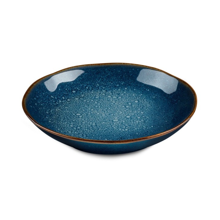 Assiette salade et pâtes  20.5 cm (lot de 6) - Vertigo Denim