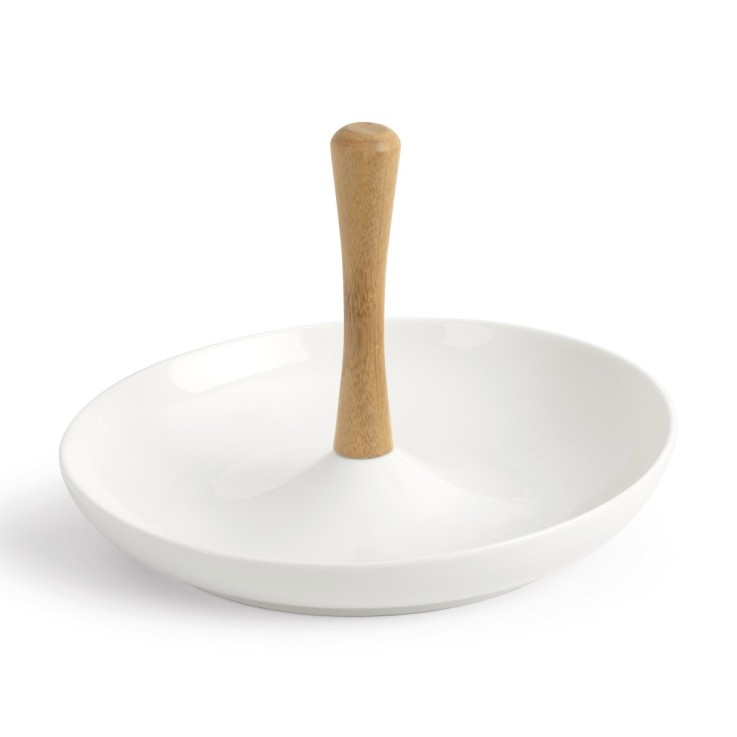 Serviteur apéritif rond en céramique - Tapas