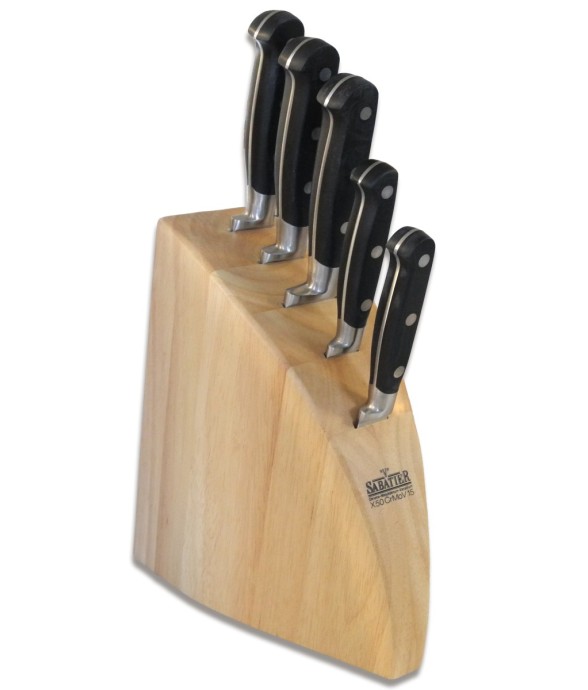 Bloc 5 couteaux de cuisine...