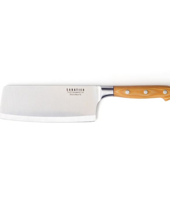 Couperet 18cm en inox -...