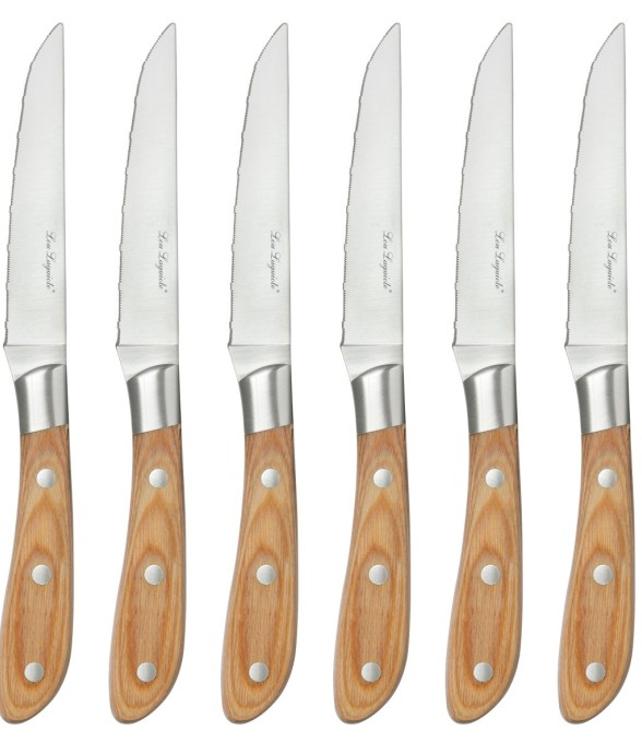 Coffret 6 couteaux steak...