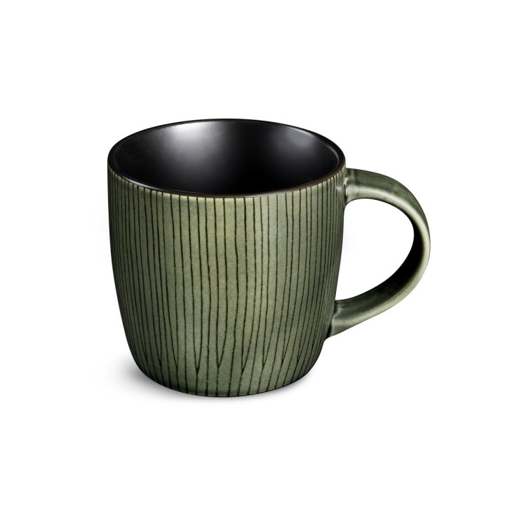 Tasse café et thé (lot de 6) - Hypnose Kaki