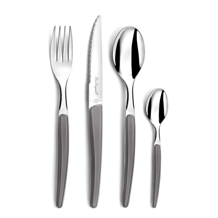 Ménagère 24 pièces en inox - Montana gris