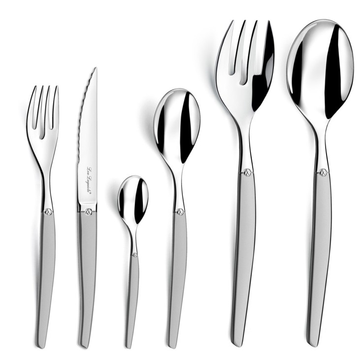 Ménagère 50 pièces en inox - Jet Sablé