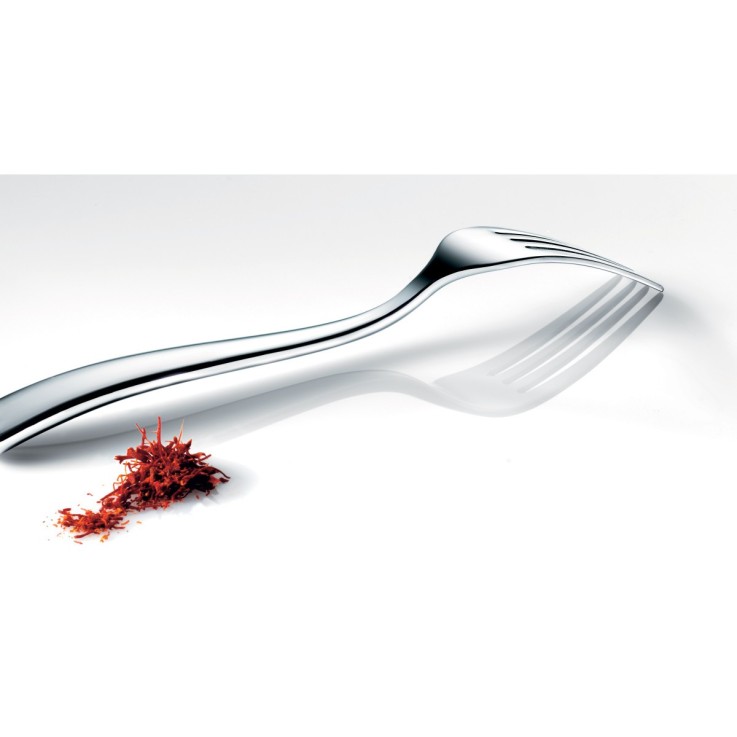 24 couverts de table pour 6 personnes en inox - Silhouette