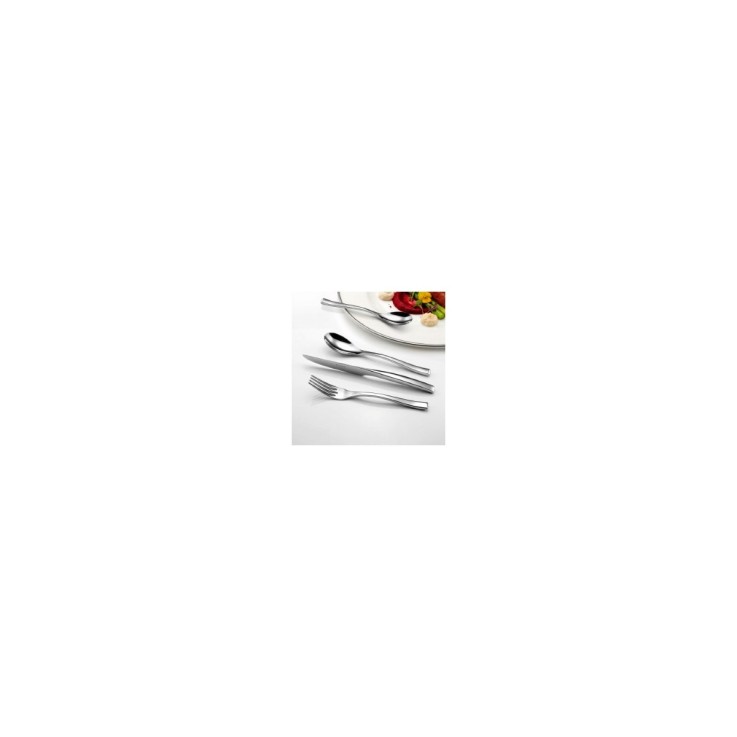 24 couverts de table pour 6 personnes en inox - Steel