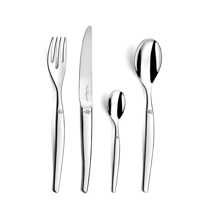 Ménagère 24 pièces table en inox - Jet Table