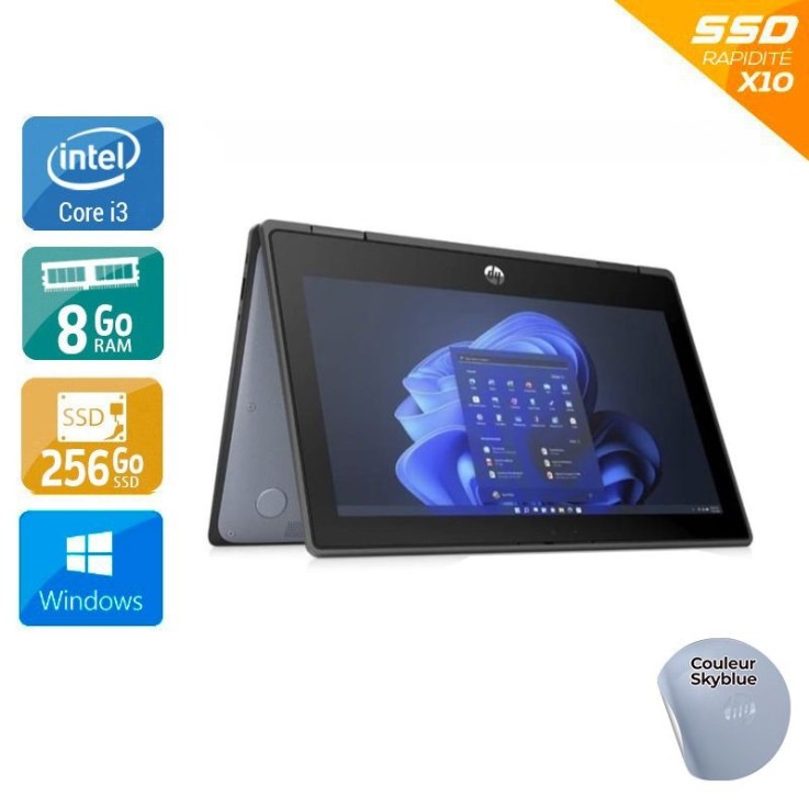 HP Pro x360 Fortis G10 11,6" Tactile - i3 Gen 12 8Go RAM 256Go SSD Windows 11